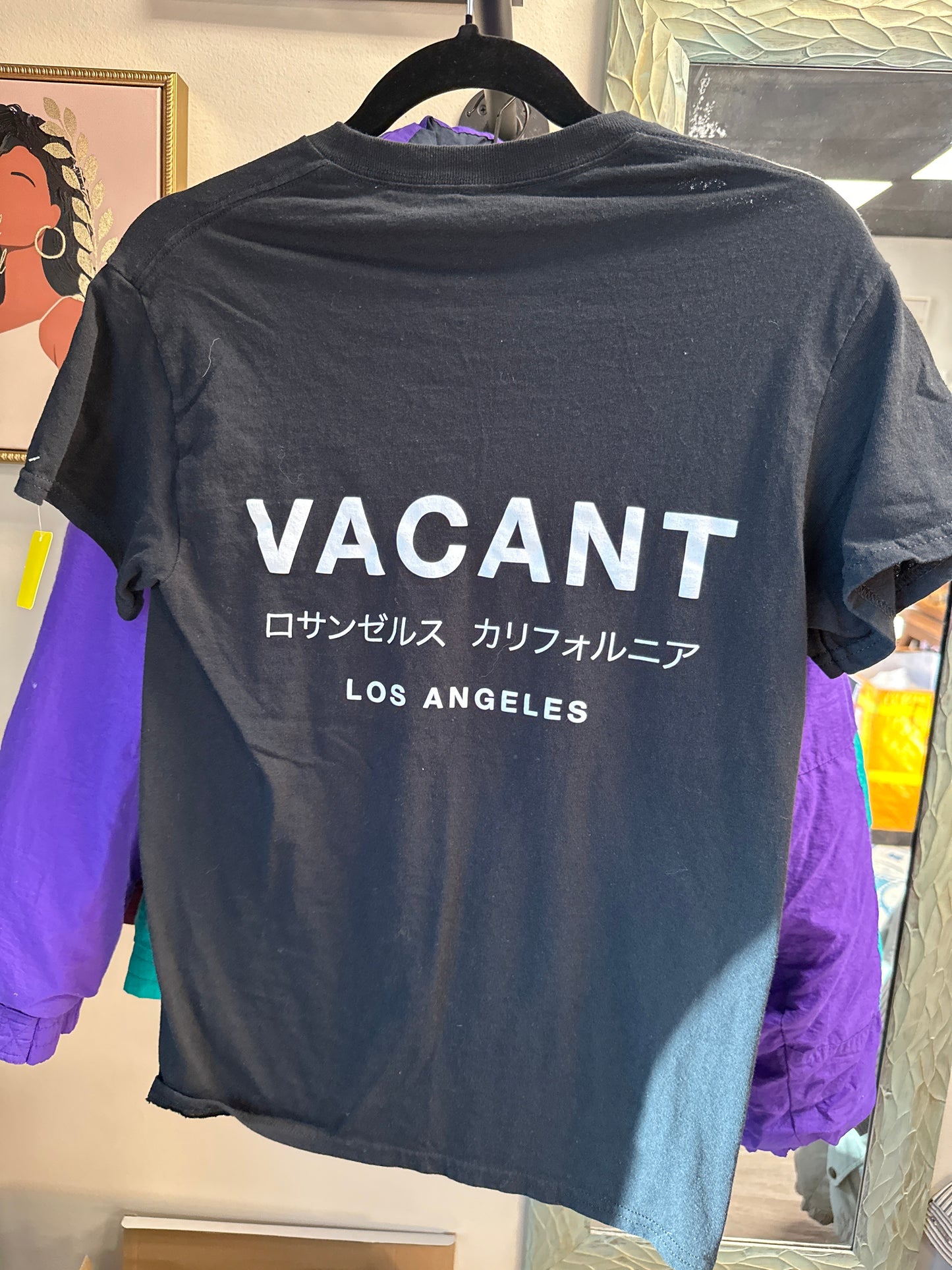 VACANT LOS ANGELES T-SHIRT, SIZE SMALL