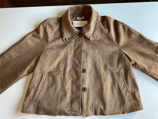 Women’s Medium Brown Suede Jacket