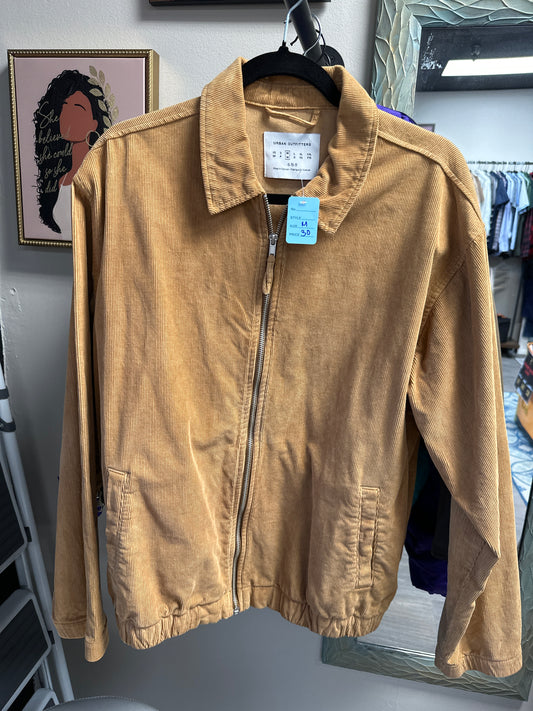 URBAN OUTFITTERS CORDUROY HARRINGTON JACKET