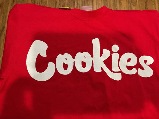 Cookies T-Shirt, Red, Pro Team Super Heavy Weight