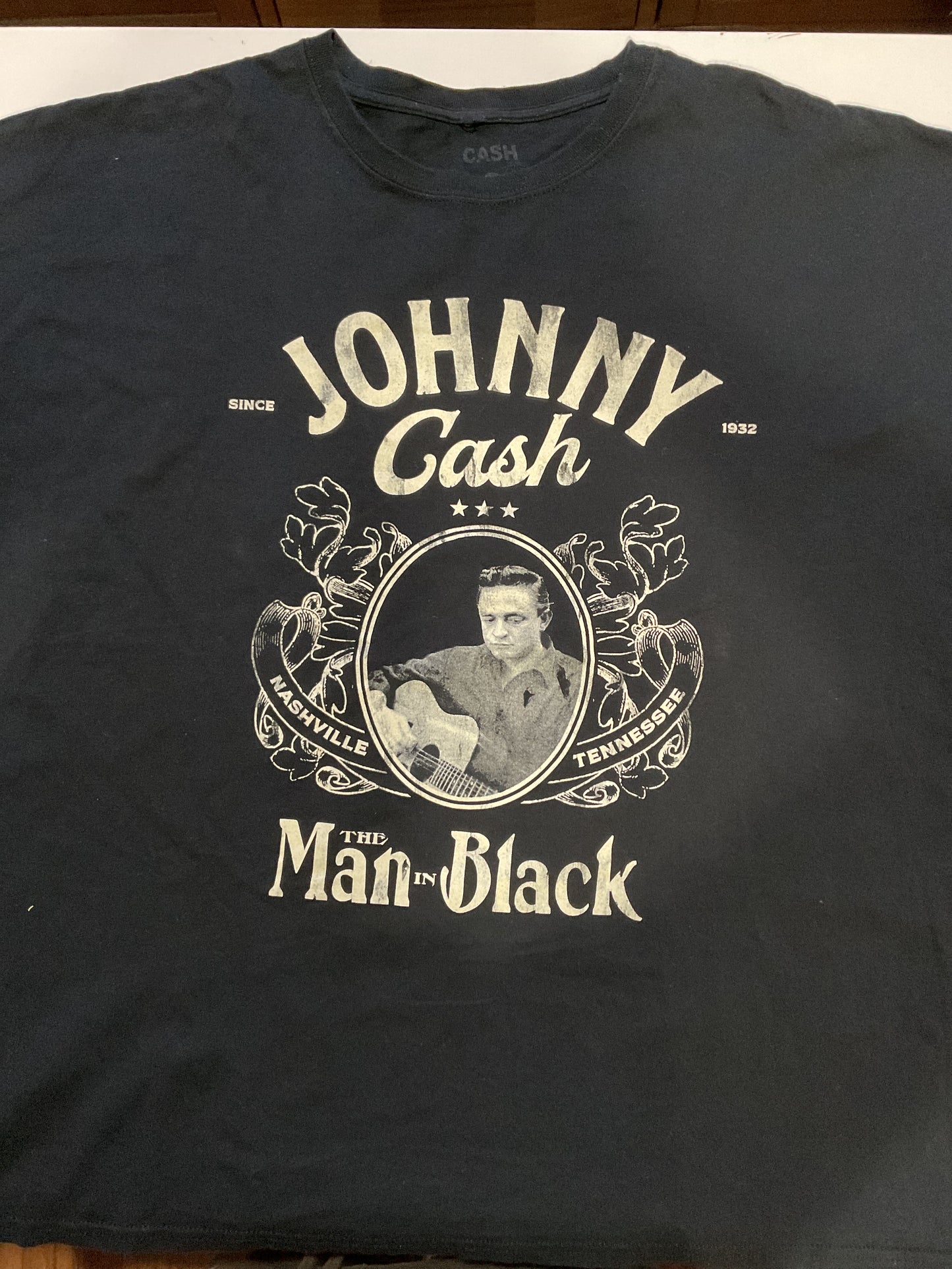 BLACK JOHNNY CASH 3 X