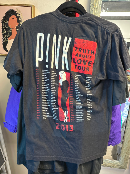 PINK THE TRUTH ABOUT LOVE, 2013 TOUR, SIZE M