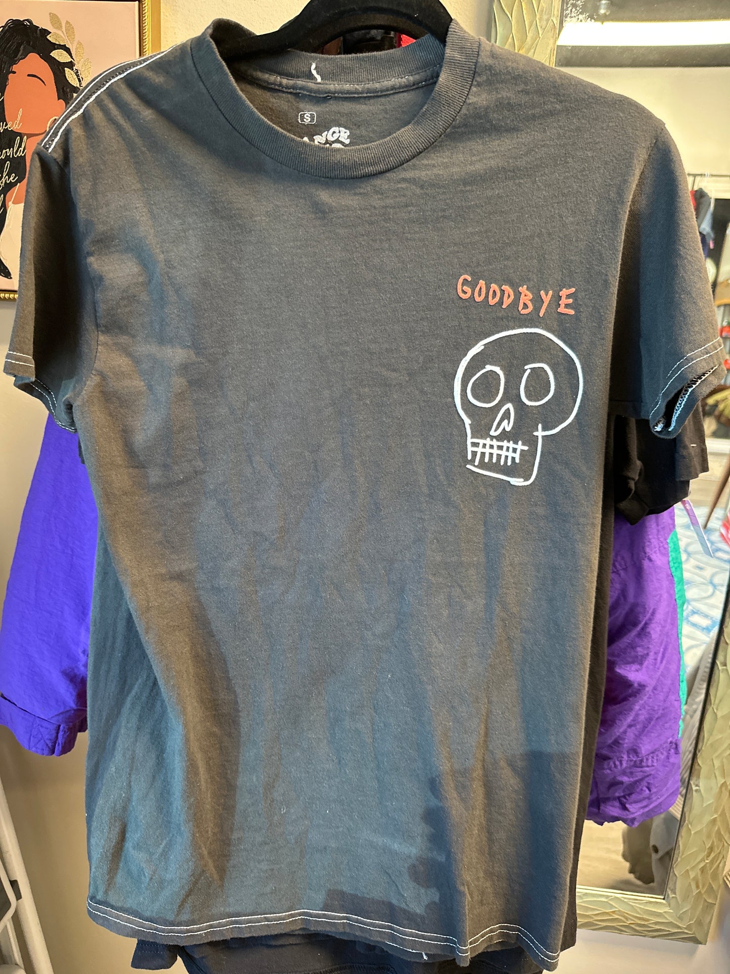 ASKING FOR A FRIEND - GOODBYE BLACK T-SHIRT SIZE SMALL