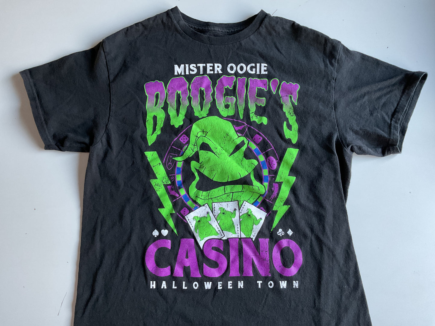 Black Mister Oogie Boogie Tee Medium