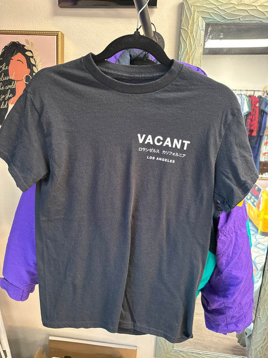 VACANT LOS ANGELES T-SHIRT, SIZE SMALL