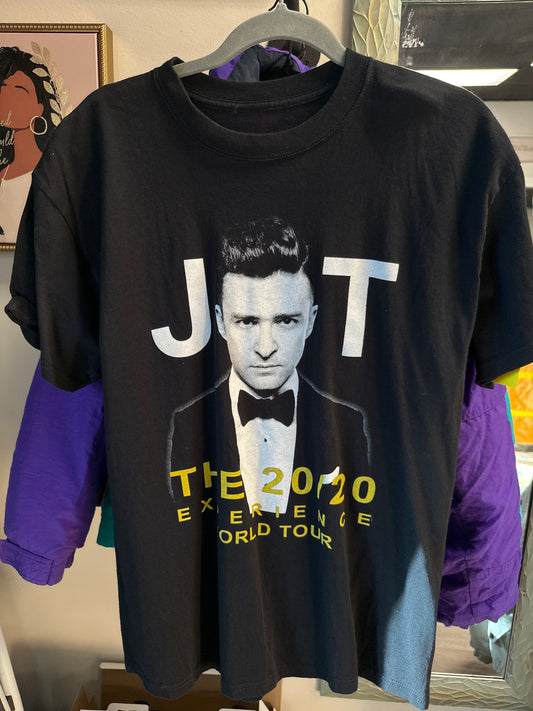 JT THE 20/20 EXPERIENCE WORLD TOUR, T-SHIRT, SIZE M