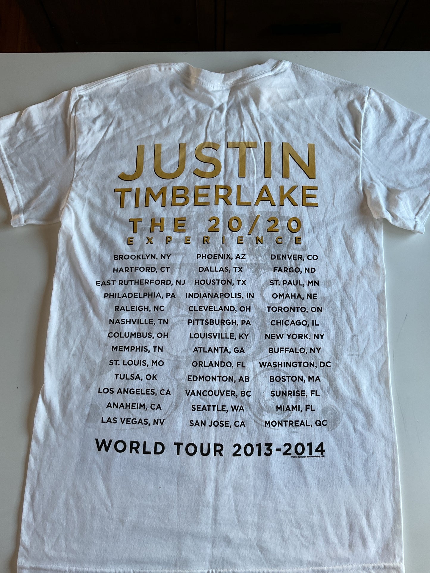 White JT Tee Shirt